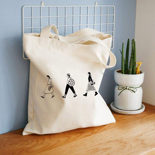 Eco-friendly Shopper Bag with Van Gogh Graphic – Organic Boutique Barcelona