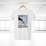 Live By The Sword Print Women’s Premium Organic Cotton T-Shirt