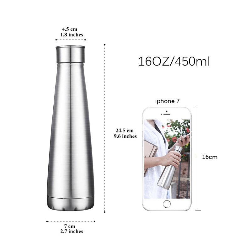 Stainless Steel Thermo Bottle (16oz/450ml)