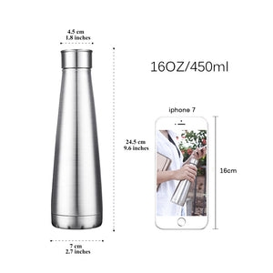 Stainless Steel Thermo Bottle (16oz/450ml)