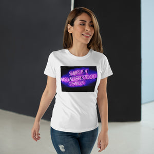 Misunderstood Genius Print Women’s Premium Organic Cotton T-Shirt