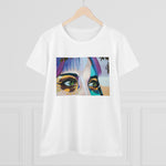 Woman's Eyes Modern Art Women’s Premium Organic T-Shirt