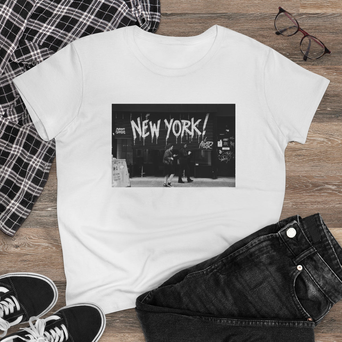 New York Street Art Women’s Premium Organic Cotton T-Shirt