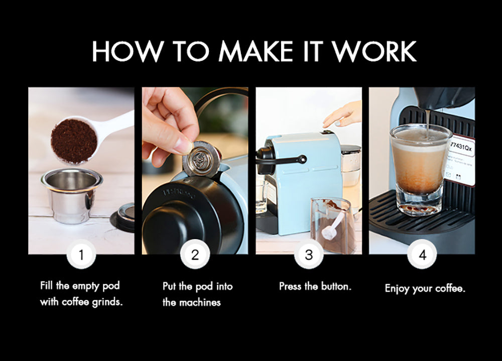 HOW TO MAKE YOUR OWN REUSABLE NESPRESSO PODS