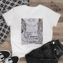 Courage Modern Art Print Women’s Premium Organic Cotton T-Shirt