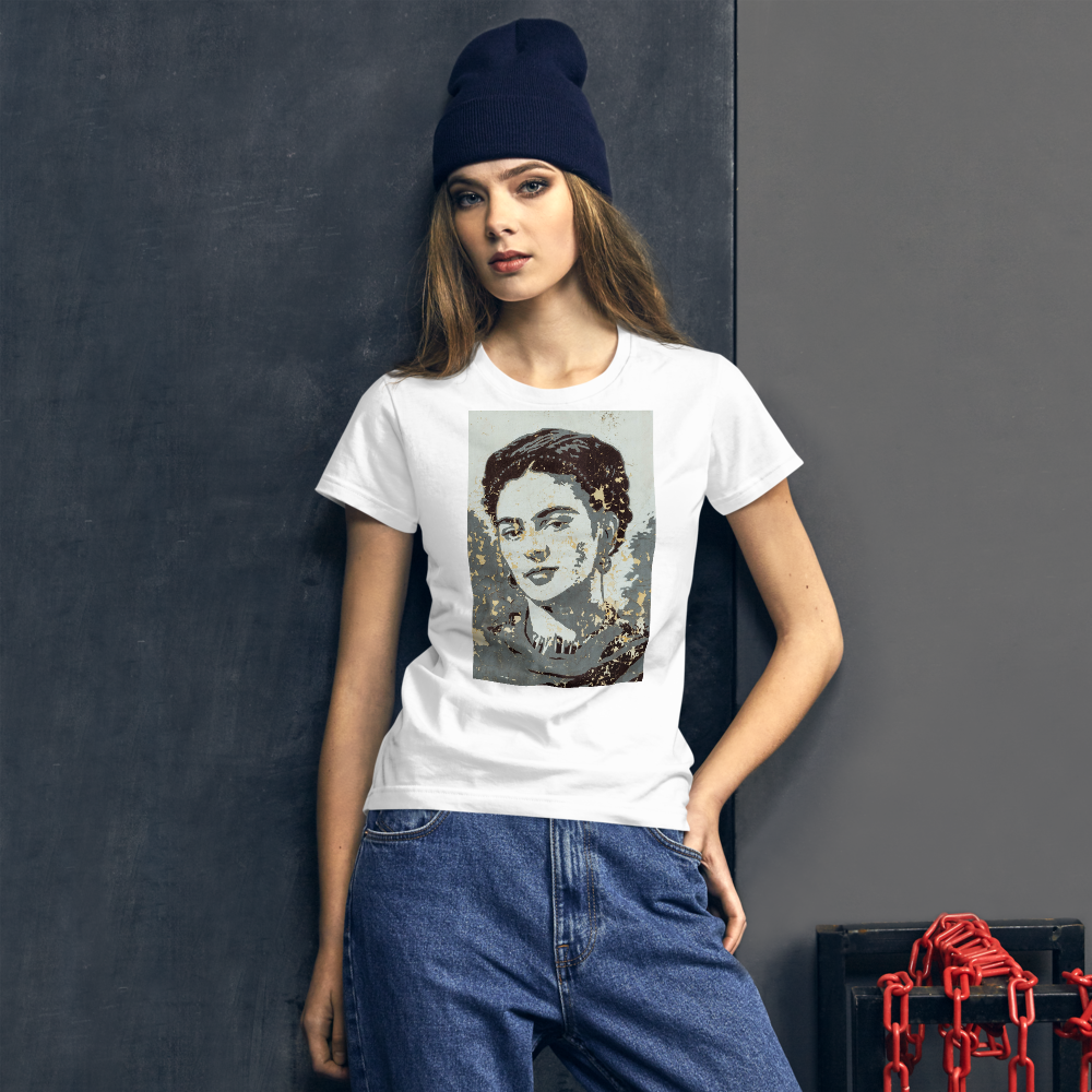 Frida Graffiti Women’s Premium Organic Cotton T-Shirt