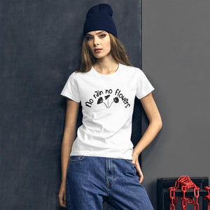 No Rain No Flowers Women’s Premium Organic Cotton T-Shirt