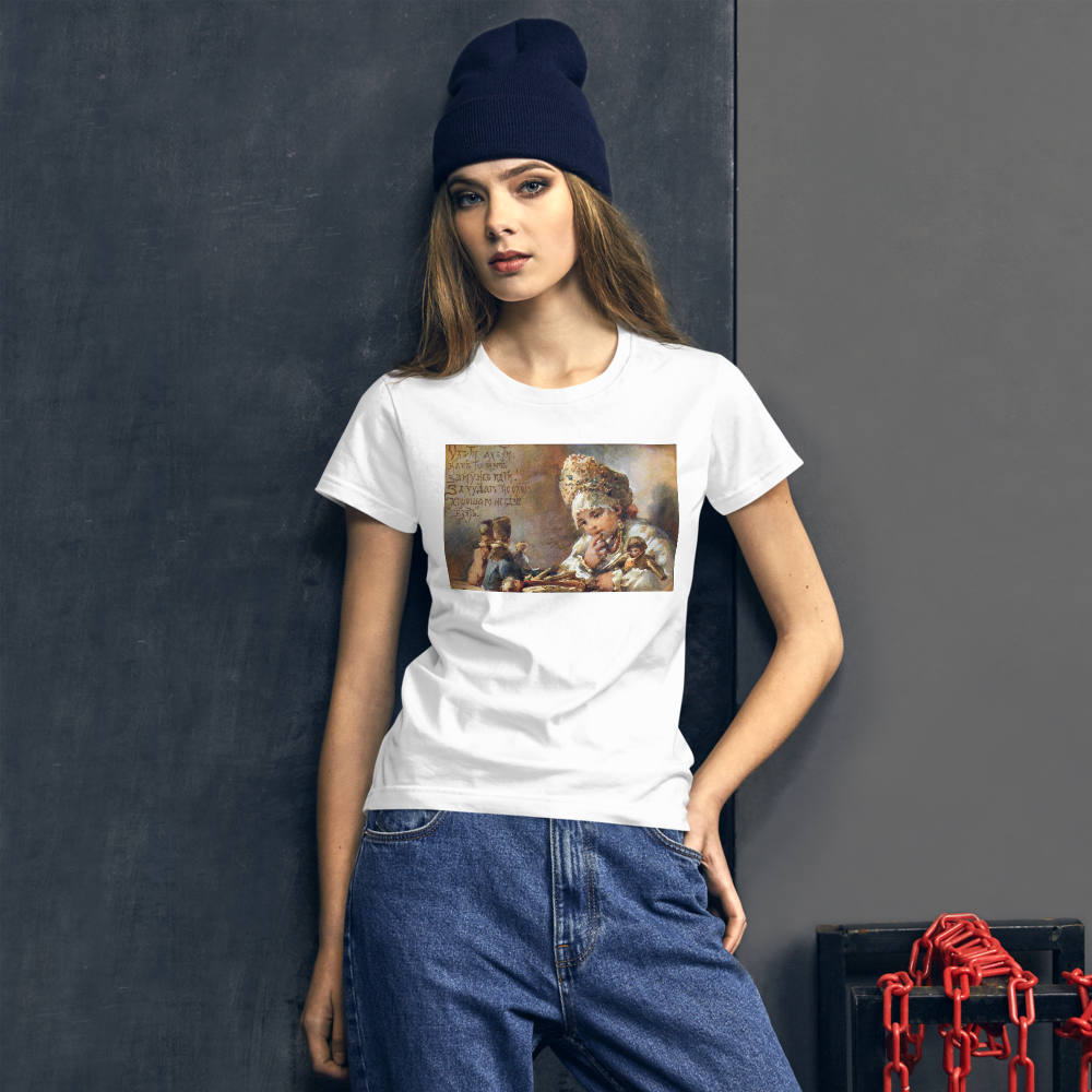 Russia Prints Women’s Premium Organic Cotton T-Shirt