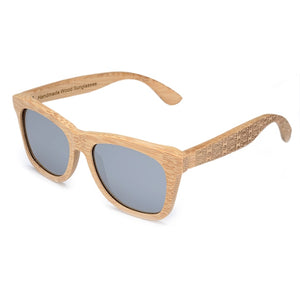 Ash Polarized Bamboo Sunglasses 