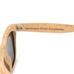 Ash Polarized Bamboo Sunglasses