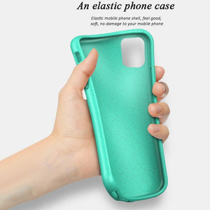 Eco-Friendly Iphone 11 Case Protector Biodegradable Wheat Straw