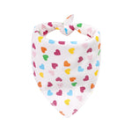 100% Organic Cotton Baby Bibs Triangle Burp Cloths