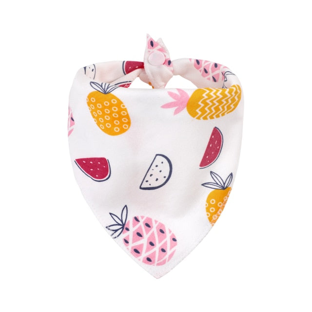 100% Organic Cotton Baby Bibs Triangle Burp Cloths