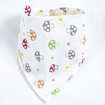 100% Organic Cotton Baby Bibs Triangle Burp Cloths