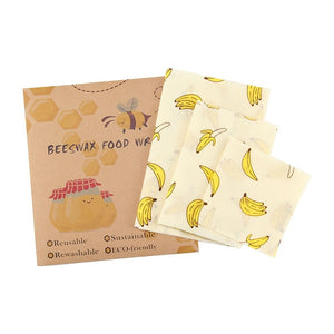 Eco Friendly Reusable Beeswax Wrap (3pcs/Set)