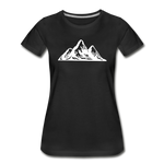 White Mountains Women’s Premium Organic T-Shirt - black