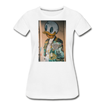 Donald Duck Wall Art Women’s Premium Organic T-Shirt - white