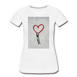 Women’s Premium Organic T-Shirt - Love - white