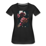 Women’s Premium Organic T-Shirt - Rose - black