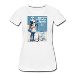 Women’s Premium Organic T-Shirt - WInter Sports - white