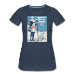 Women’s Premium Organic T-Shirt - WInter Sports - navy