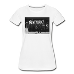 Women’s Premium Organic T-Shirt - New York - white