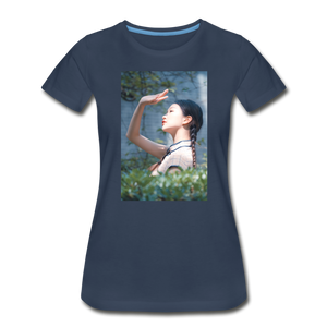 Women’s Premium Organic T-Shirt - wang - navy