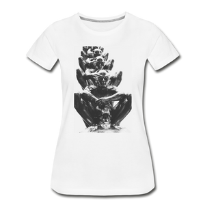 Women’s Premium Organic T-Shirt - Blind - white