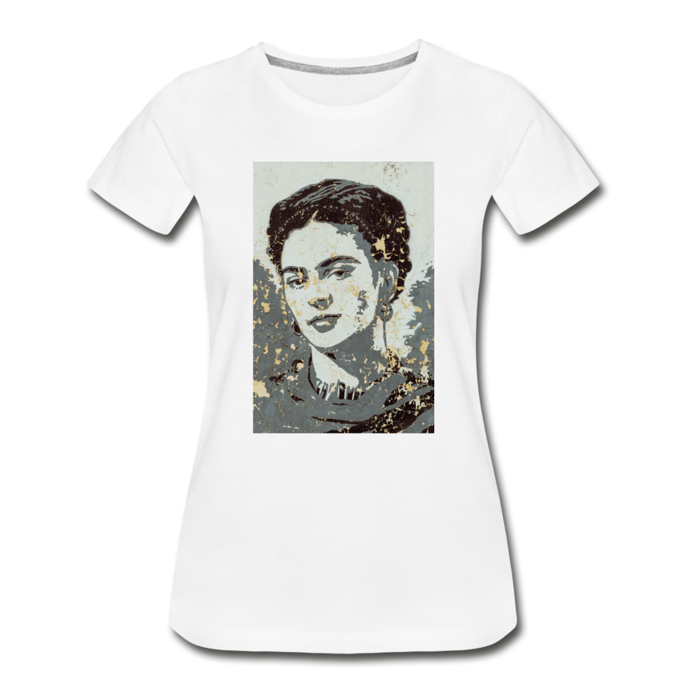 Women’s Premium Organic T-Shirt - Frida - white