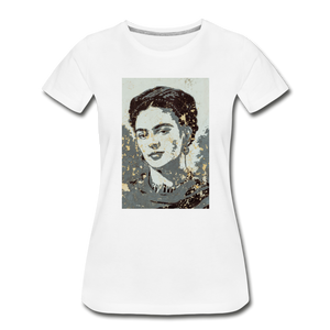 Women’s Premium Organic T-Shirt - Frida - white