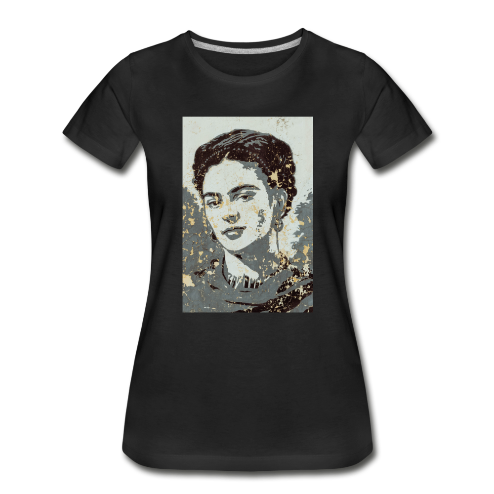 Women’s Premium Organic T-Shirt - Frida - black