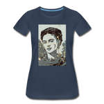 Women’s Premium Organic T-Shirt - Frida - navy