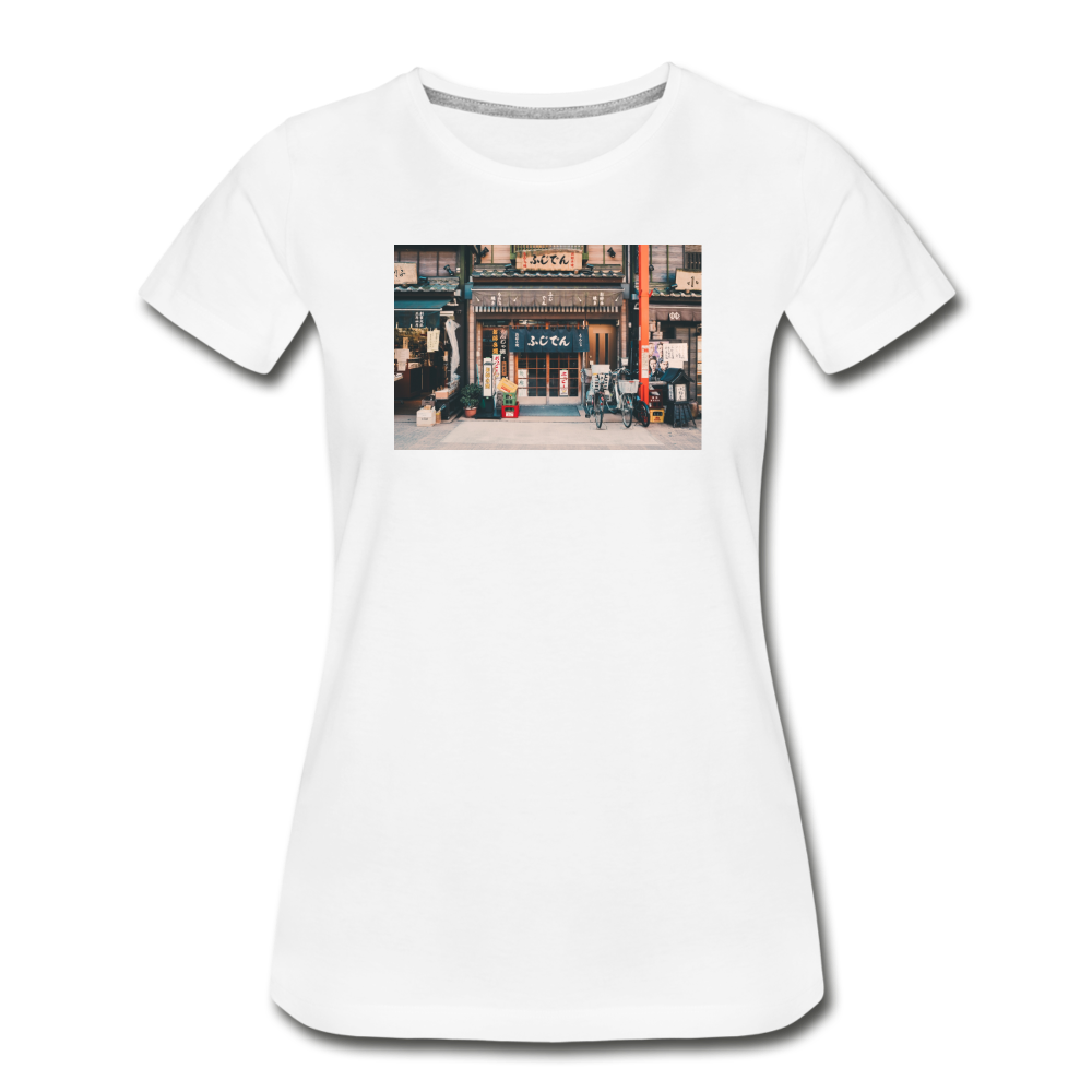 Women’s Premium Organic T-Shirt - japan - white