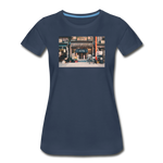 Women’s Premium Organic T-Shirt - japan - navy