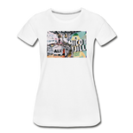 Women’s Premium Organic T-Shirt - Mural - white